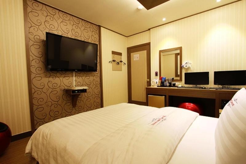 Popcorn Hotel Соннам Номер фото